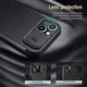Nillkin Qin Pro iPhone 14 Hoesje Book Case Camera Slider Classic Zwart afbeelding 4