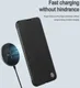 Nillkin Qin Pro iPhone 14 Hoesje Book Case Camera Slider Classic Zwart afbeelding 6
