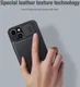 Nillkin Qin Pro iPhone 14 Hoesje Book Case Camera Slider Classic Zwart afbeelding 8