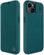 Nillkin Qin Pro iPhone 14 Hoesje Book Case Camera Slider Groen afbeelding 2