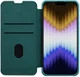 Nillkin Qin Pro iPhone 14 Hoesje Book Case Camera Slider Groen afbeelding 1