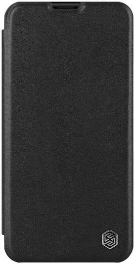 Nillkin Qin Pro iPhone 14 Pro Hoesje Book Case Camera Slider Black afbeelding 12