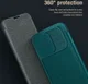 Nillkin Qin Pro iPhone 14 Pro Hoesje Book Case Camera Slider Black afbeelding 7