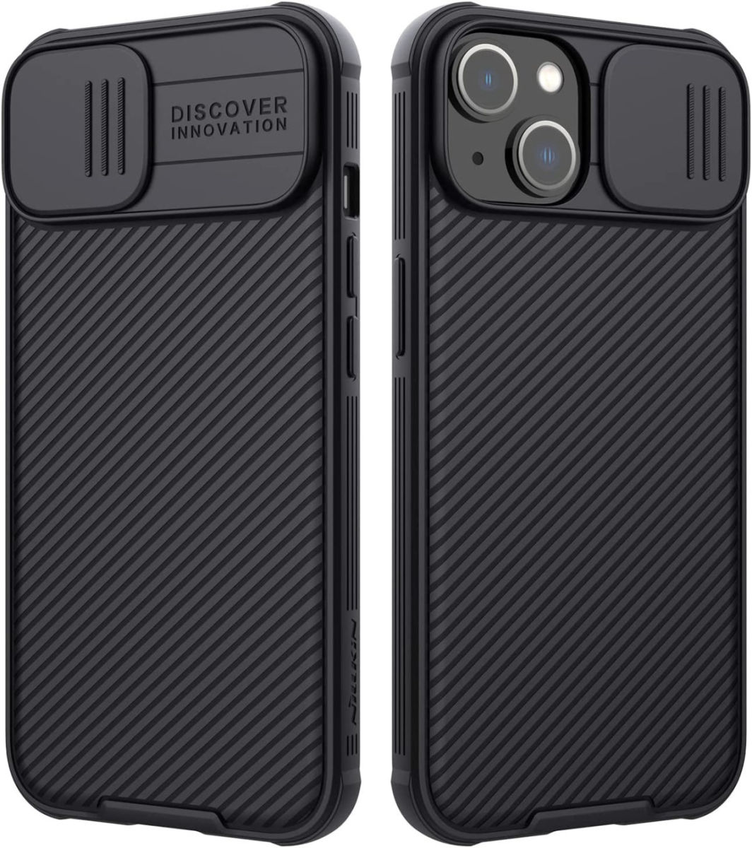 Nillkin CamShield Apple iPhone 14 Hoesje met Camera Slider Zwart afbeelding 4