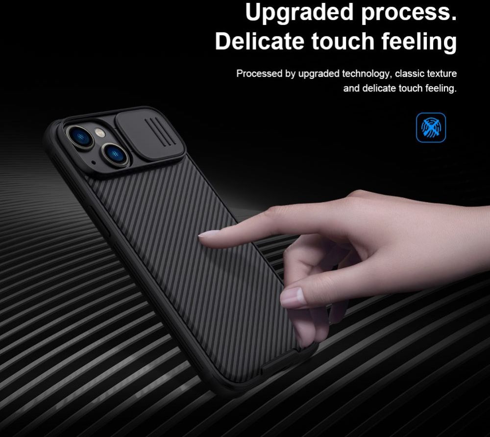 Nillkin CamShield Apple iPhone 14 Hoesje met Camera Slider Zwart afbeelding 10