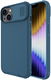 Nillkin CamShield Apple iPhone 14 Hoesje met Camera Slider Blauw