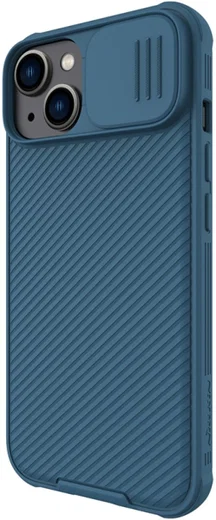 Nillkin CamShield Apple iPhone 14 Hoesje met Camera Slider Blauw afbeelding 14