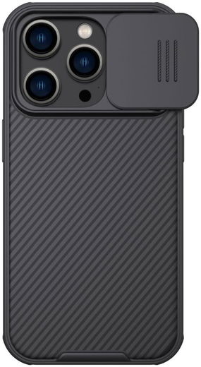 Nillkin CamShield Apple iPhone 14 Pro Hoesje met Camera Slider Zwart afbeelding 2