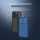 Nillkin CamShield Apple iPhone 14 Pro Hoesje met Camera Slider Blauw afbeelding 13