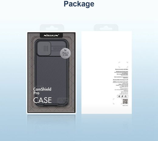 Nillkin CamShield Apple iPhone 14 Plus Hoesje met Camera Slider Zwart afbeelding 15