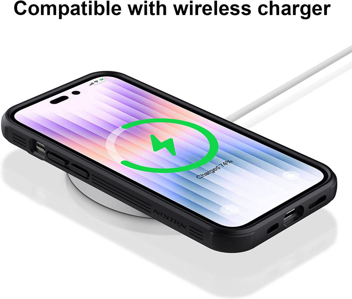 Nillkin CamShield Apple iPhone 14 Plus Hoesje met Camera Slider Zwart afbeelding 5