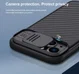 Nillkin CamShield Apple iPhone 14 Pro Max Hoesje Camera Slider Blauw afbeelding 5