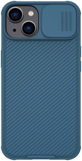 Nillkin CamShield Apple iPhone 14 Pro Max Hoesje Camera Slider Blauw afbeelding 1