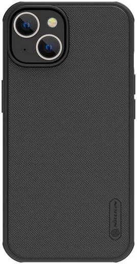 Nillkin Super Frosted Shield Apple iPhone 14 Hoesje Zwart afbeelding 1