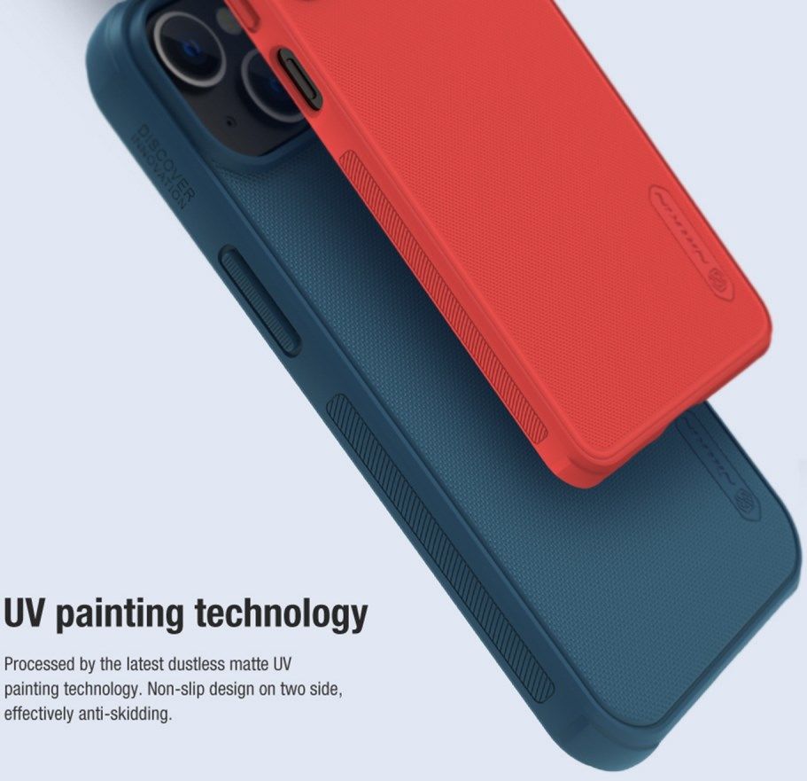 Nillkin Super Frosted Shield Apple iPhone 14 Hoesje Zwart afbeelding 10