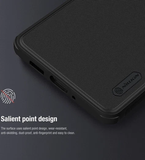 Nillkin Super Frosted Shield Apple iPhone 14 Hoesje Zwart afbeelding 8