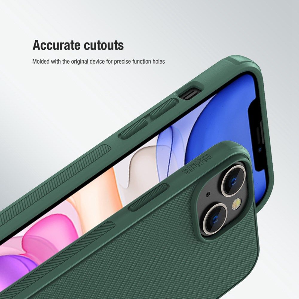 Nillkin Super Frosted Shield Apple iPhone 14 Hoesje Zwart afbeelding 9