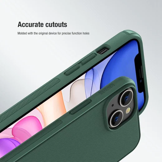 Nillkin Super Frosted Shield Apple iPhone 14 Hoesje Zwart afbeelding 9