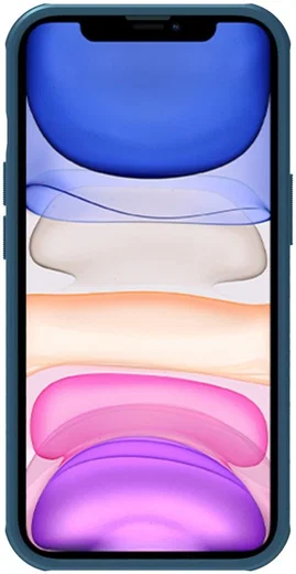 Nillkin Super Frosted Shield Apple iPhone 14 Hoesje Blauw afbeelding 2