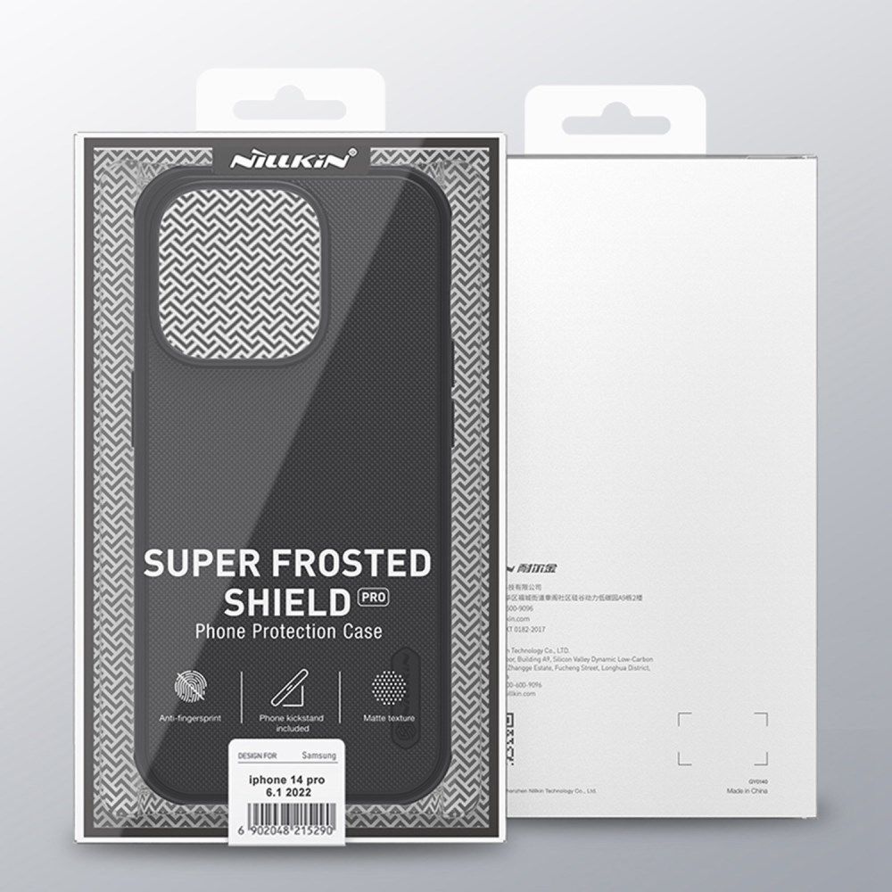 Nillkin Super Frosted Shield Apple iPhone 14 Pro Hoesje Groen afbeelding 11