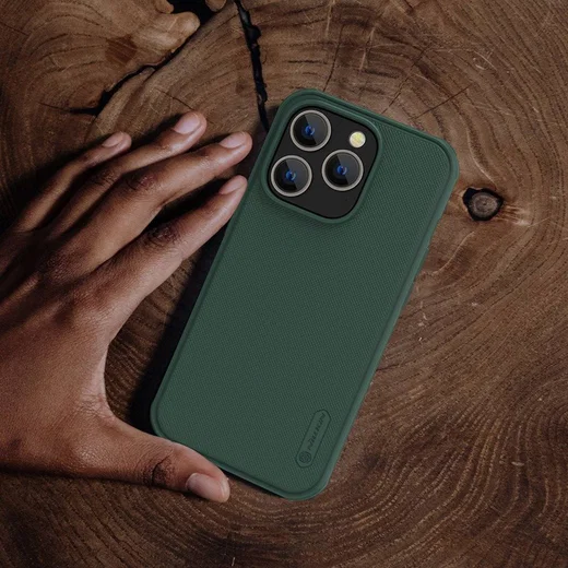 Nillkin Super Frosted Shield Apple iPhone 14 Pro Max Hoesje Groen afbeelding 2