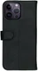 Rosso Deluxe Apple iPhone 14 Pro Hoesje Echt Leer Book Case Zwart afbeelding 11