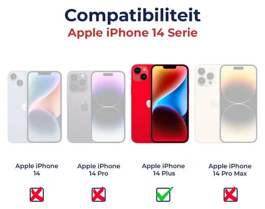 Rosso Deluxe Apple iPhone 14 Plus Hoesje Echt Leer Book Case Bruin afbeelding 10