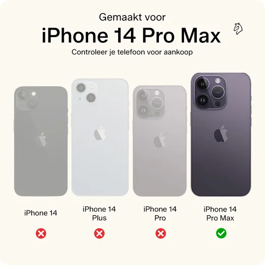 Rosso Deluxe Apple iPhone 14 Pro Max Hoesje Echt Leer Book Case Bruin afbeelding 4