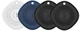 4smarts SkyTag Bluetooth Tracker 4-Pack (Zwart/Wit/Blauw) afbeelding 1