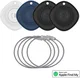 4smarts SkyTag Bluetooth Tracker 4-Pack (Zwart/Wit/Blauw) afbeelding 3