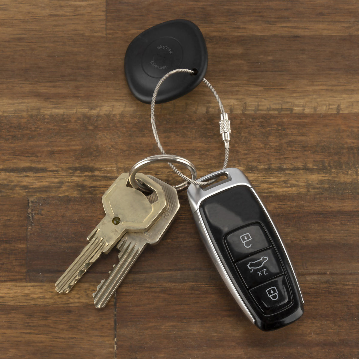 4smarts SkyTag Bluetooth Tracker 4-Pack (Zwart/Wit/Blauw) afbeelding 8