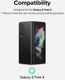 Ringke Samsung Galaxy Z Fold 4 Screen Protector Display en Voorkant afbeelding 16