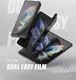 Ringke Samsung Galaxy Z Fold 4 Screen Protector Display en Voorkant afbeelding 17