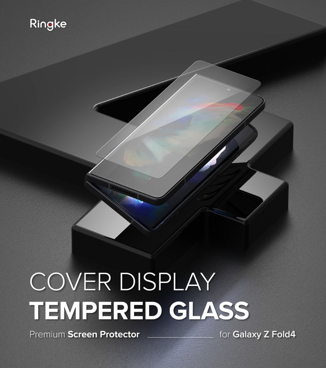 Ringke Cover Display Samsung Galaxy Z Fold 4 Screen Protector Voorkant afbeelding 18