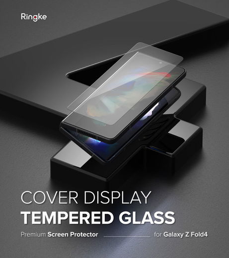 Ringke Cover Display Samsung Galaxy Z Fold 4 Screen Protector Voorkant afbeelding 18