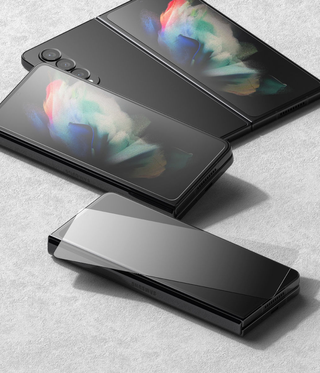 Ringke Cover Display Samsung Galaxy Z Fold 4 Screen Protector Voorkant afbeelding 14