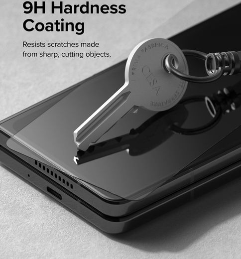 Ringke Cover Display Samsung Galaxy Z Fold 4 Screen Protector Voorkant afbeelding 4