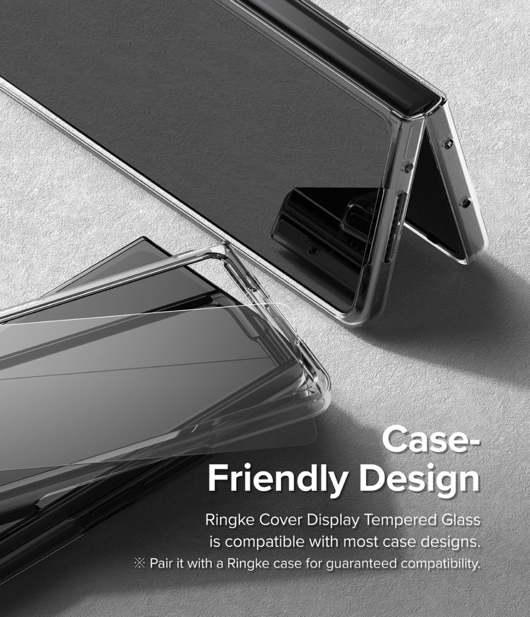 Ringke Cover Display Samsung Galaxy Z Fold 4 Screen Protector Voorkant afbeelding 6