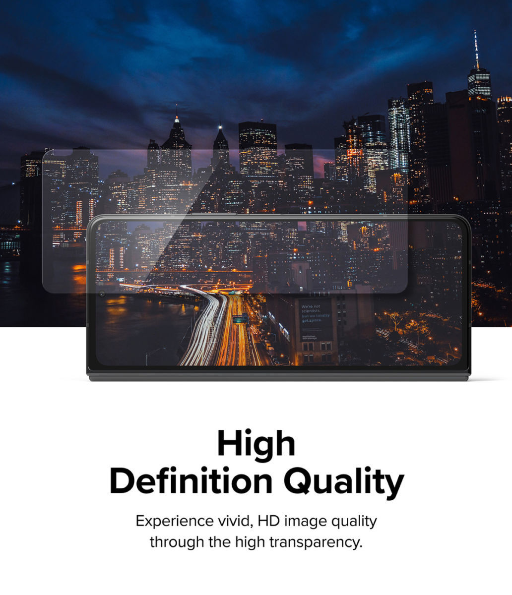 Ringke Cover Display Samsung Galaxy Z Fold 4 Screen Protector Voorkant afbeelding 8