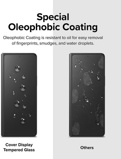 Ringke Cover Display Samsung Galaxy Z Fold 4 Screen Protector Voorkant afbeelding 10