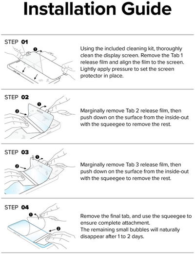 Ringke Dual Easy Film Samsung Galaxy Z Flip 4 Screen Protector 2-Pack afbeelding 13