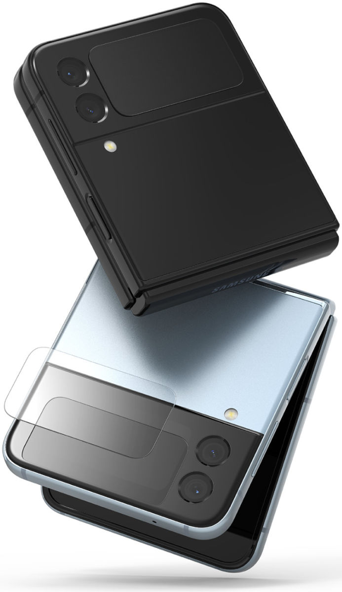 Ringke Cover Display Samsung Galaxy Z Flip 4 Screen Protector (3-Pack) afbeelding 2