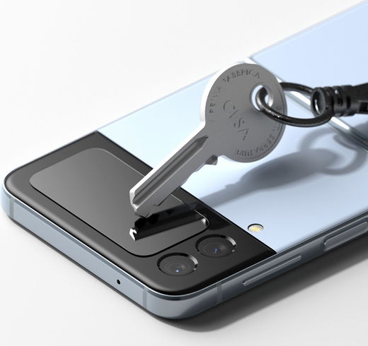 Ringke Cover Display Samsung Galaxy Z Flip 4 Screen Protector (3-Pack) afbeelding 3