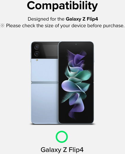 Ringke Cover Display Samsung Galaxy Z Flip 4 Screen Protector (3-Pack) afbeelding 16