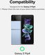 Ringke Cover Display Samsung Galaxy Z Flip 4 Screen Protector (3-Pack) afbeelding 16