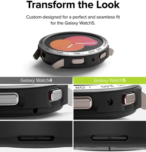 Ringke Air Sports - Bezel Styling Galaxy Watch 5 40MM - Zwart/Zwart afbeelding 4