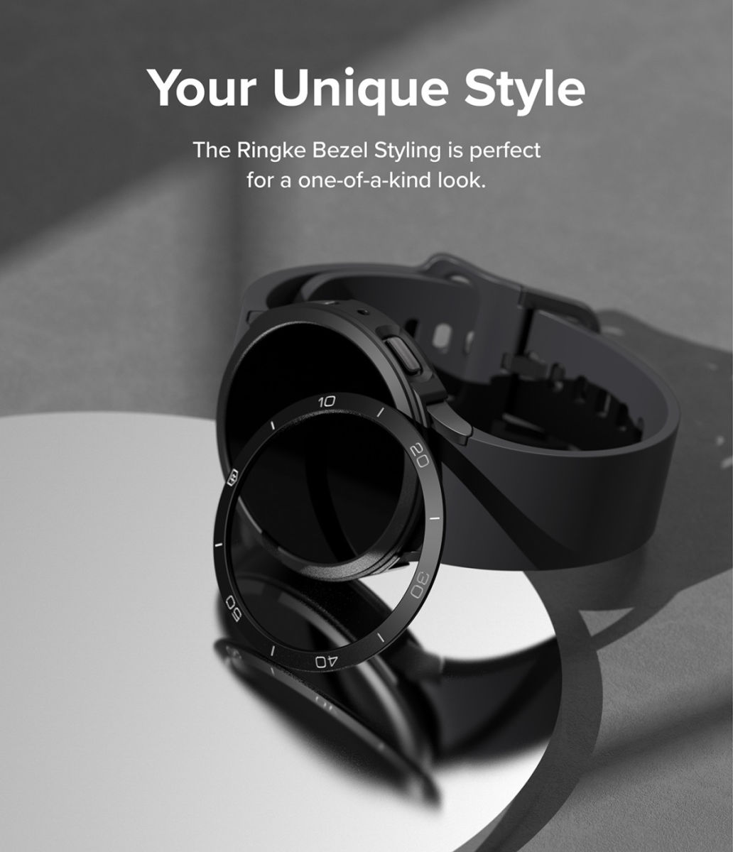 Ringke Air Sports - Bezel Styling Galaxy Watch 5 40MM - Zwart/Zwart afbeelding 8