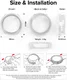 Ringke Air Sports - Samsung Galaxy Watch 5 Pro Hoesje - TPU - Transparant afbeelding 11