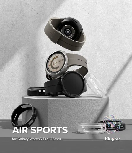 Ringke Air Sports - Samsung Galaxy Watch 5 Pro Hoesje - TPU - Transparant afbeelding 13