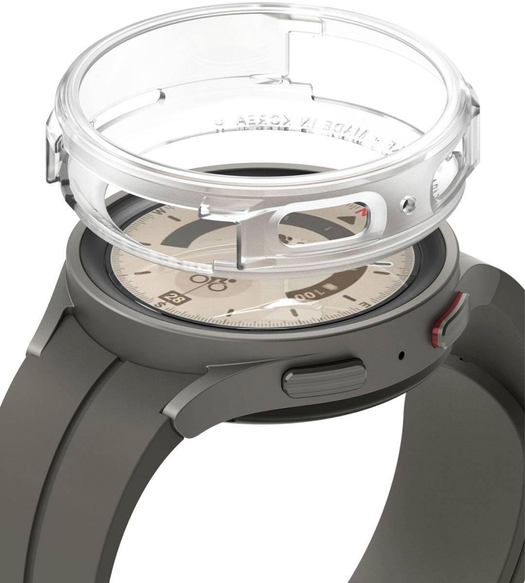 Ringke Air Sports - Samsung Galaxy Watch 5 Pro Hoesje - TPU - Transparant afbeelding 2